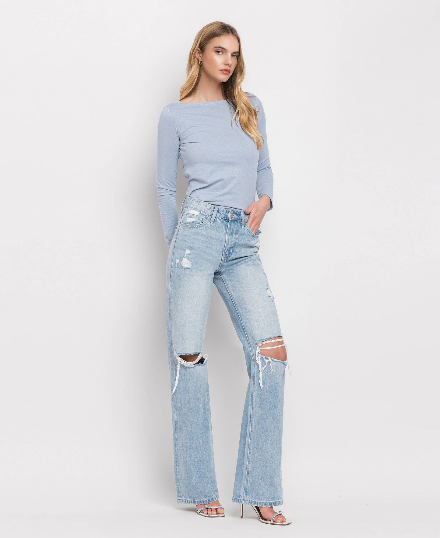 90'S Vintage Super High Rise Jeans