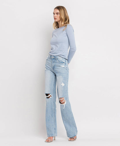 90'S Vintage Super High Rise Jeans