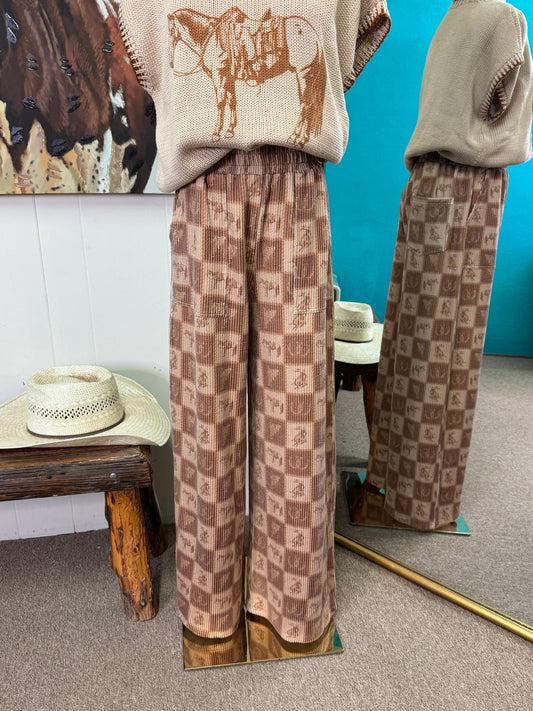 The Cozy Cowpony Women's Pants