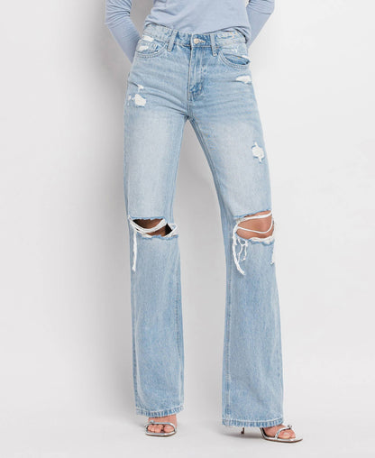 90'S Vintage Super High Rise Jeans