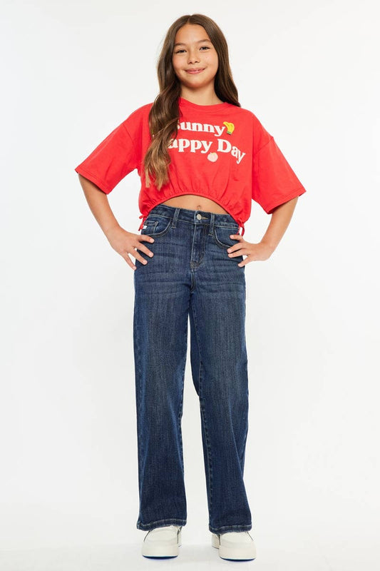 Youth Carli Wide Leg Jeans