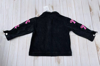 Black Corduroy Youth Jacket