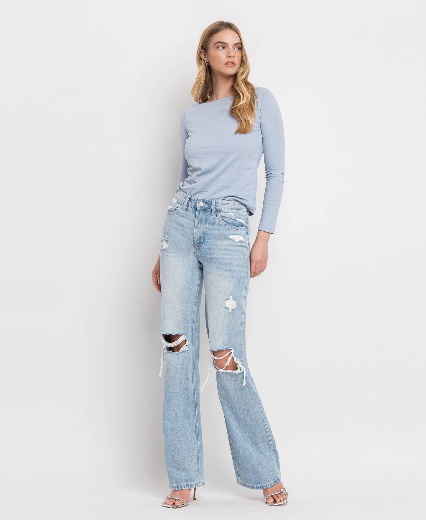 90'S Vintage Super High Rise Jeans