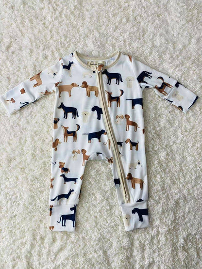 Cute Dogs Infant Romper