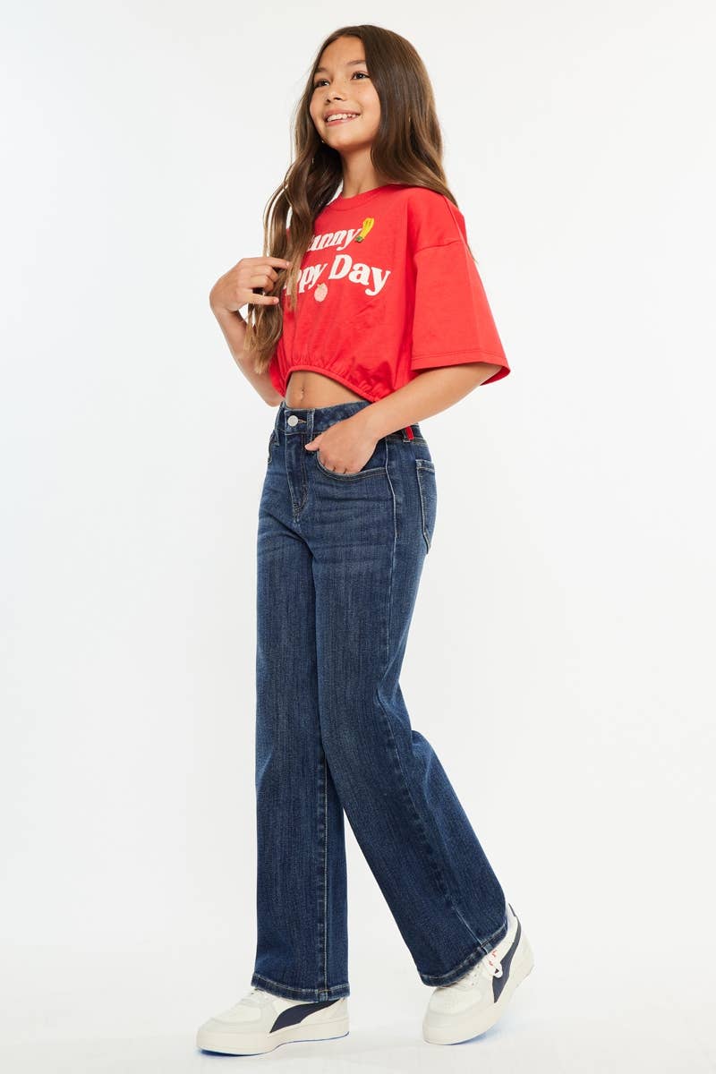 Youth Carli Wide Leg Jeans