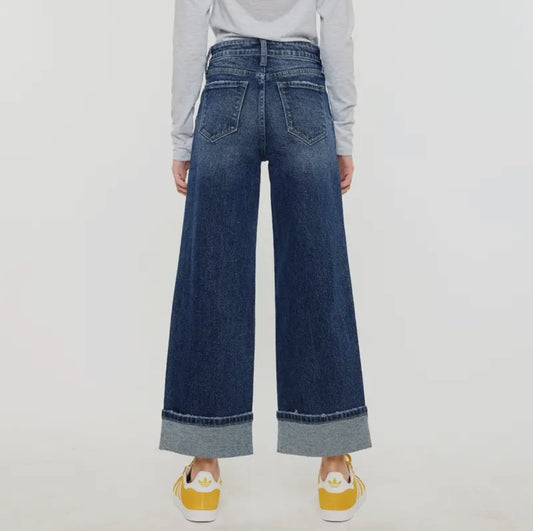 KanCan Youth Wide Leg Jeans
