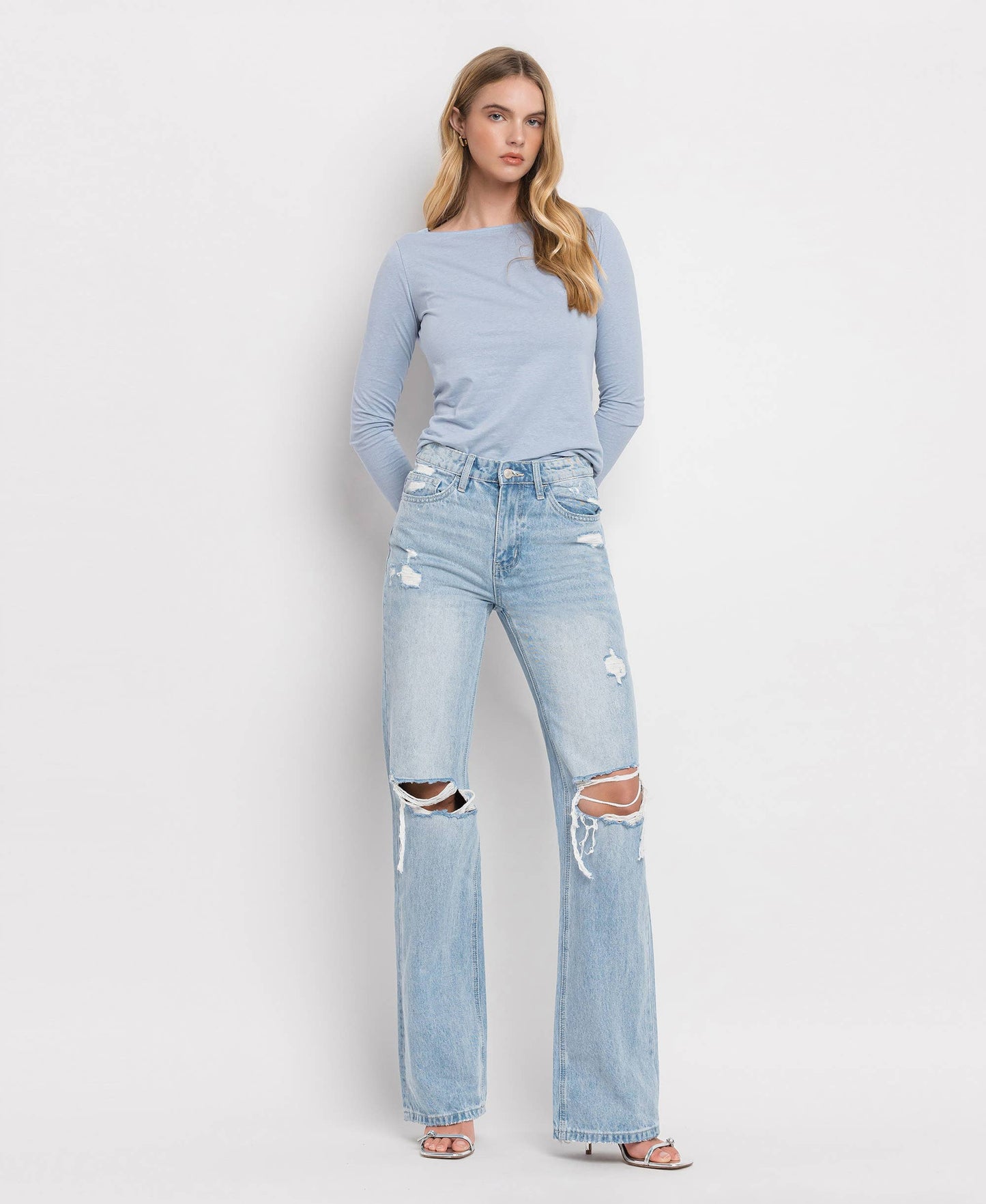 90'S Vintage Super High Rise Jeans