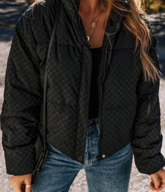 Black Puffer Coat
