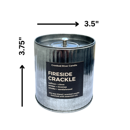 Pumpkin Pecan Pancakes Candle | Rustic Tin | Fall Scent