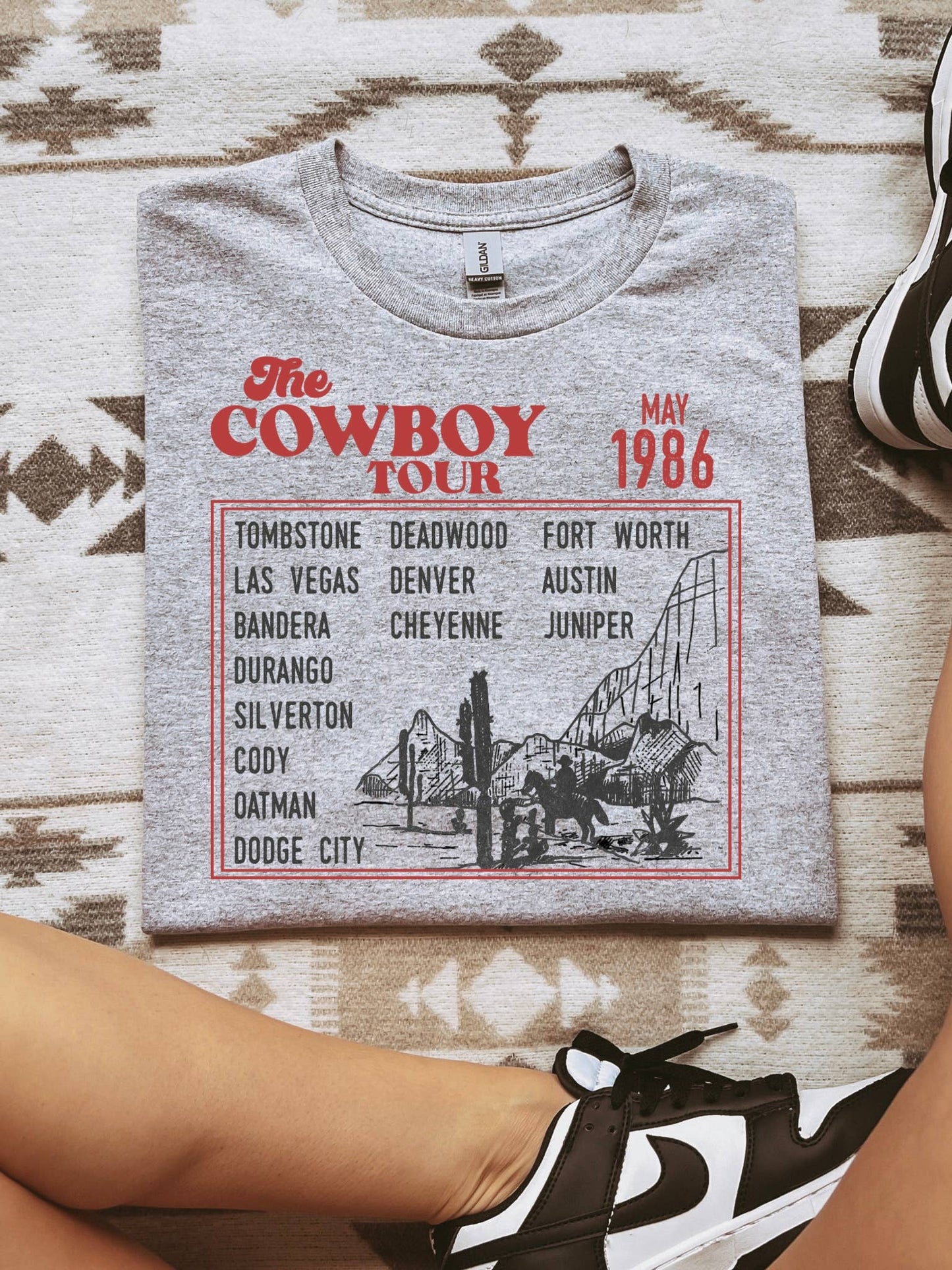 Cowboy Tour Tee