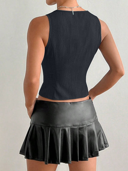 Tie Up Slim Fit Tank Top