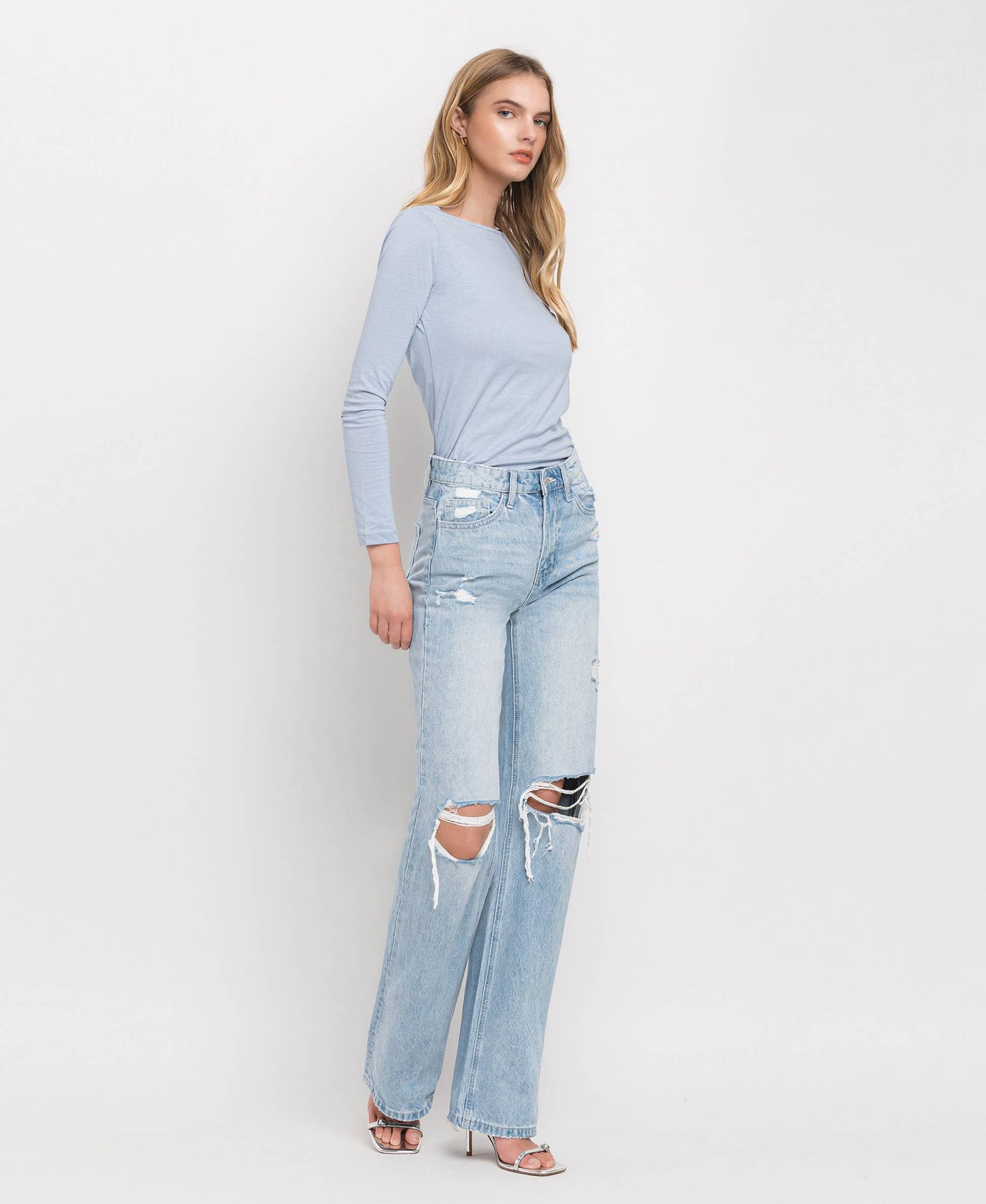 90'S Vintage Super High Rise Jeans