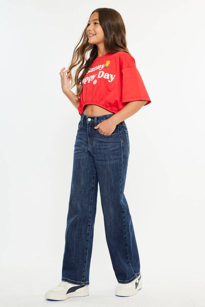 Youth Carli Wide Leg Jeans